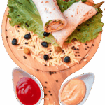 Chicken Tikka Wrap or Kathi Roll