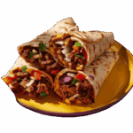 Lamb Masala Wrap or Kathi Roll