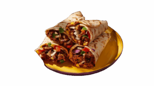 Lamb Masala Wrap or Kathi Roll