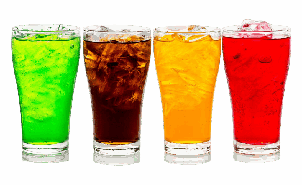 Soft Drinks (Coke, Diet Coke, Sprite, Fanta, Root Beer)